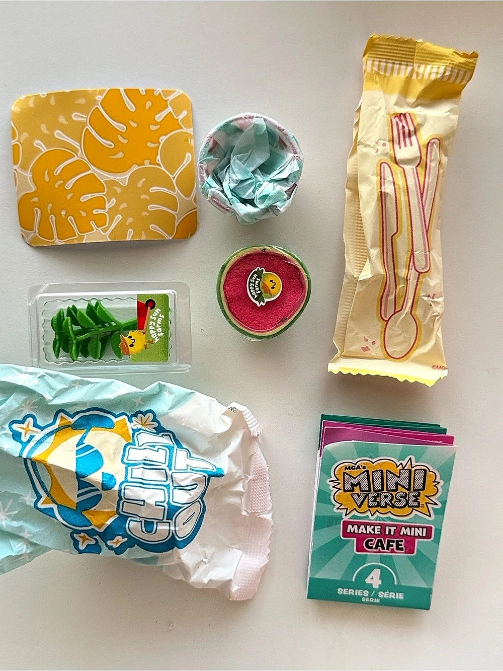MGA Entertainment Miniverse Make It Mini Cafe Series 4 Watermelon Sorbet 🍉
